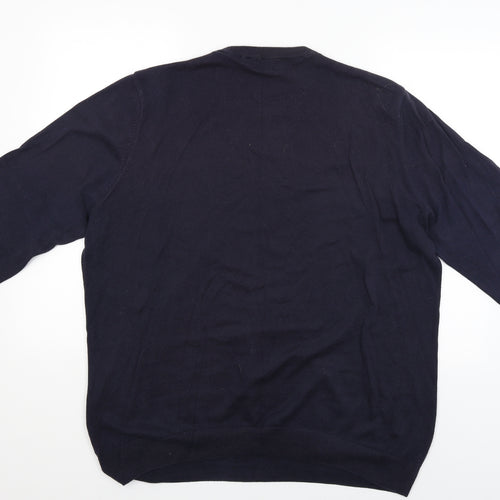 M&S Womens Blue   Pullover Jumper Size XL