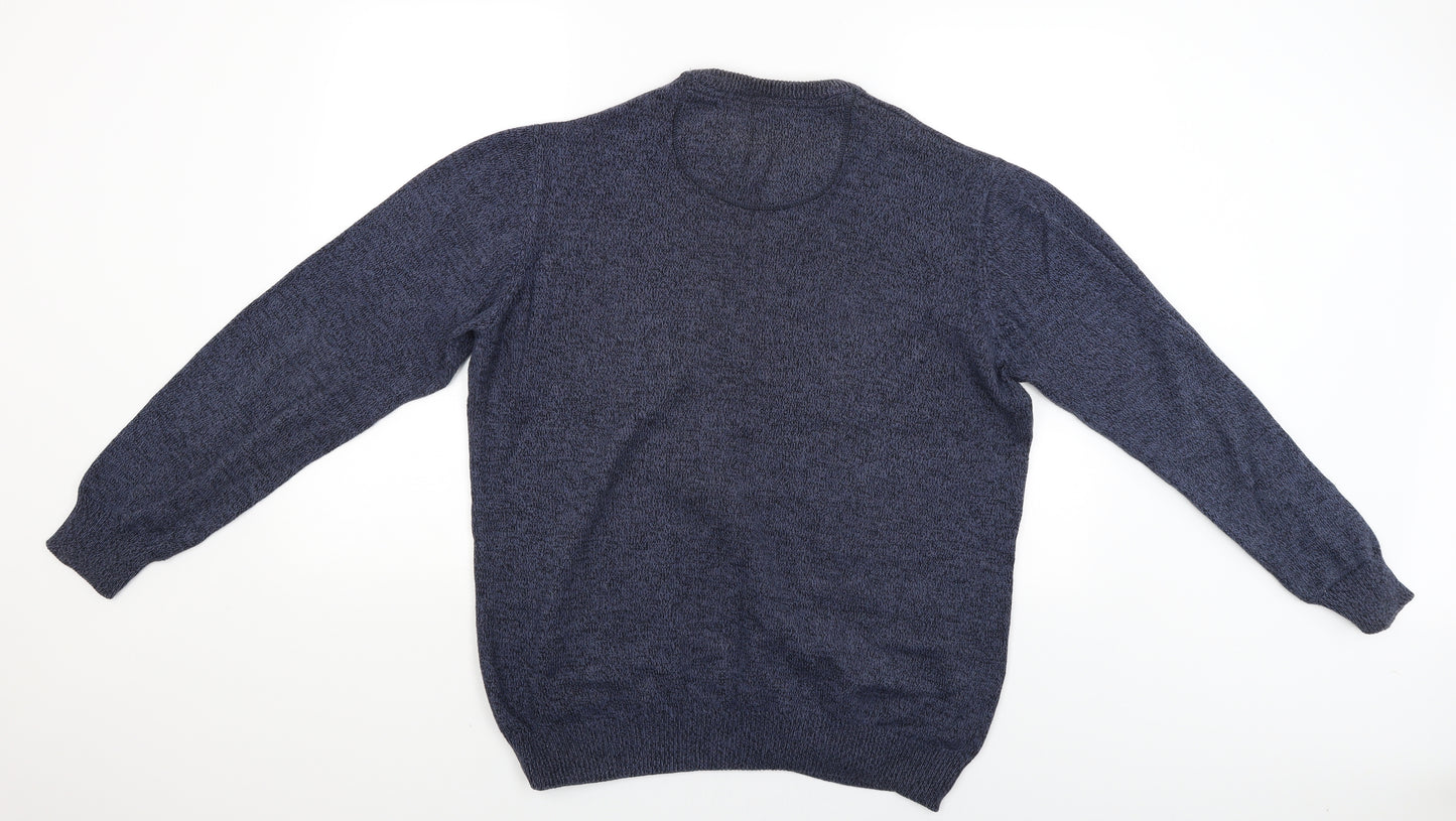 Lincoln Mens Blue   Pullover Jumper Size XL