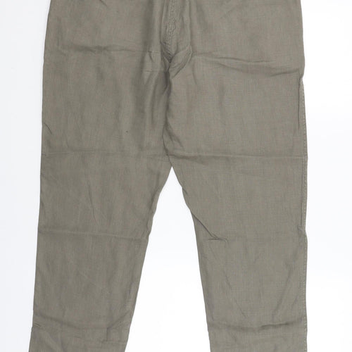 Denim & Co. Mens Beige   Cargo Trousers Size 36 L30 in