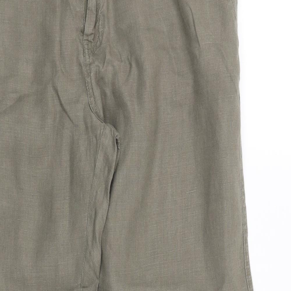 Denim & Co. Mens Beige   Cargo Trousers Size 36 L30 in