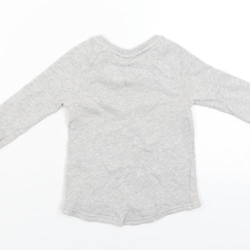 NEXT Boys Grey   Pullover Jumper Size 12-18 Months  - Dogs