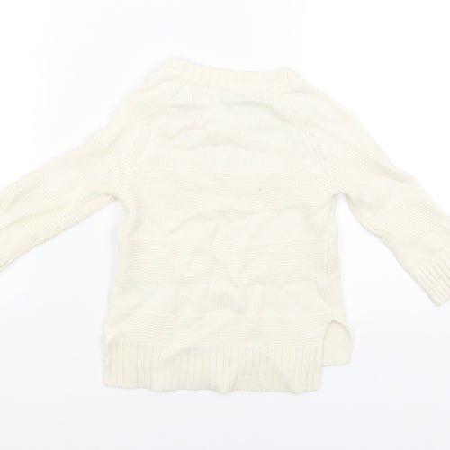 Gap Boys Beige   Pullover Jumper Size 4-5 Years