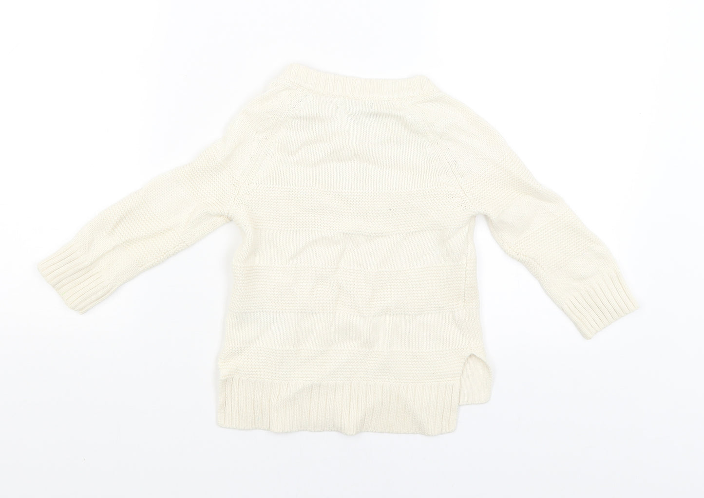 Gap Boys Beige   Pullover Jumper Size 4-5 Years