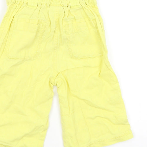 NEXT Boys Yellow   Cargo Trousers Size 18-24 Months L50 cm