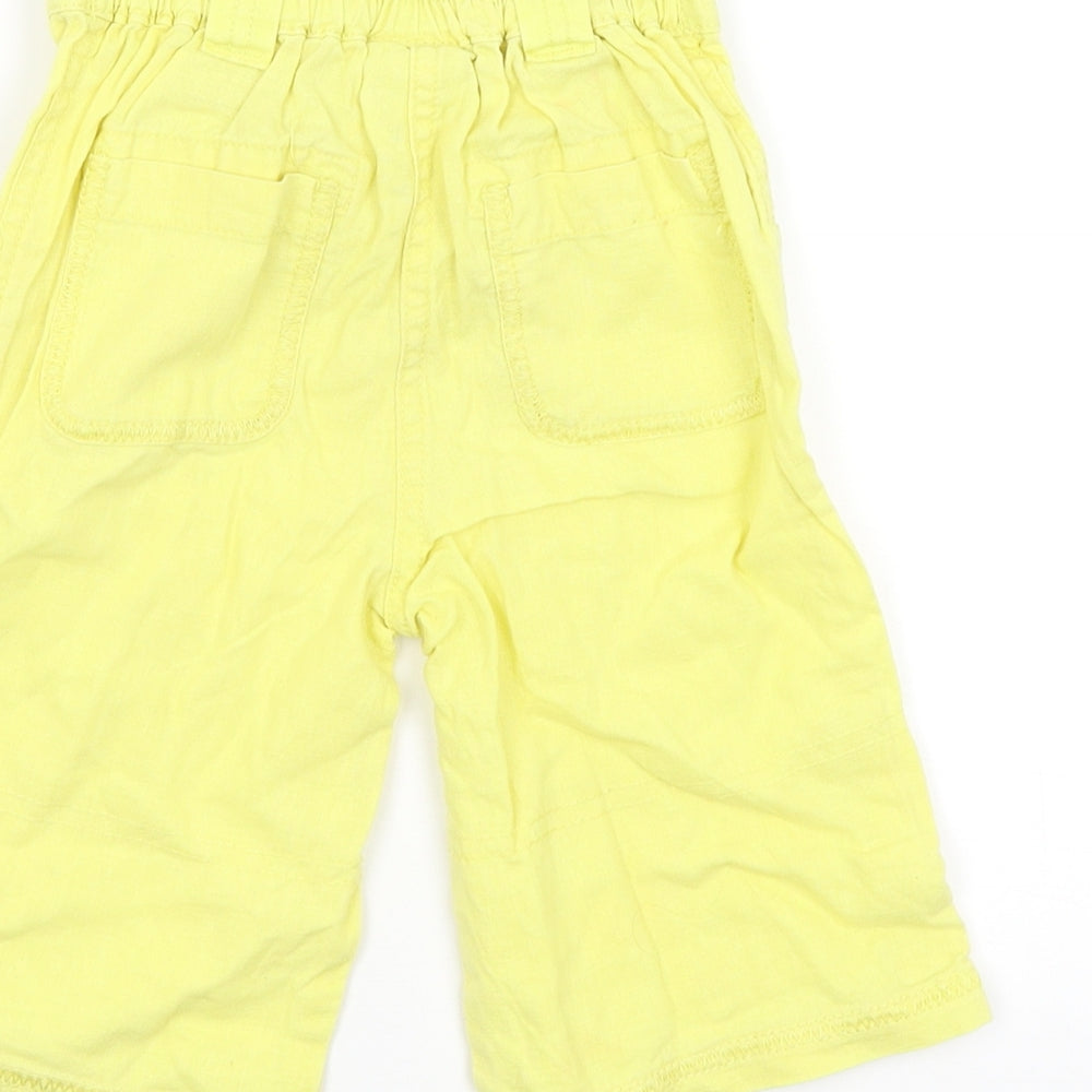 NEXT Boys Yellow   Cargo Trousers Size 18-24 Months L50 cm
