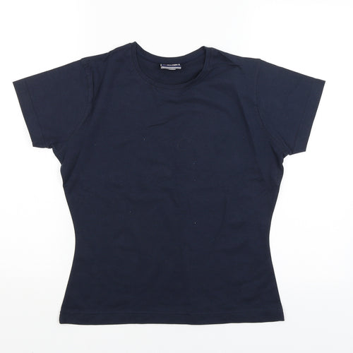 Printer Mens Blue    T-Shirt Size M