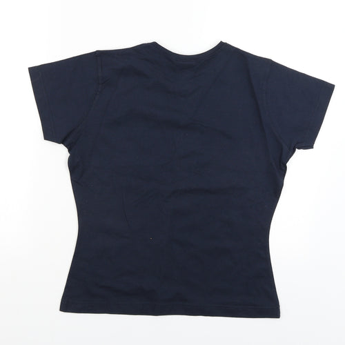 Printer Mens Blue    T-Shirt Size M