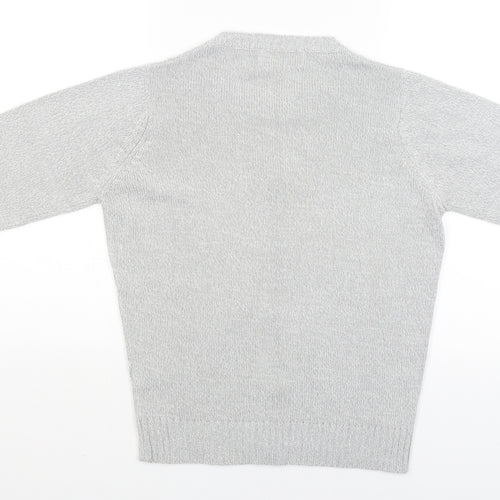 Preworn Womens Grey   Cardigan Jumper Size S