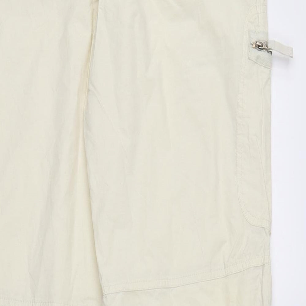 DNM Womens Beige   Cargo Trousers Size 14 L31 in