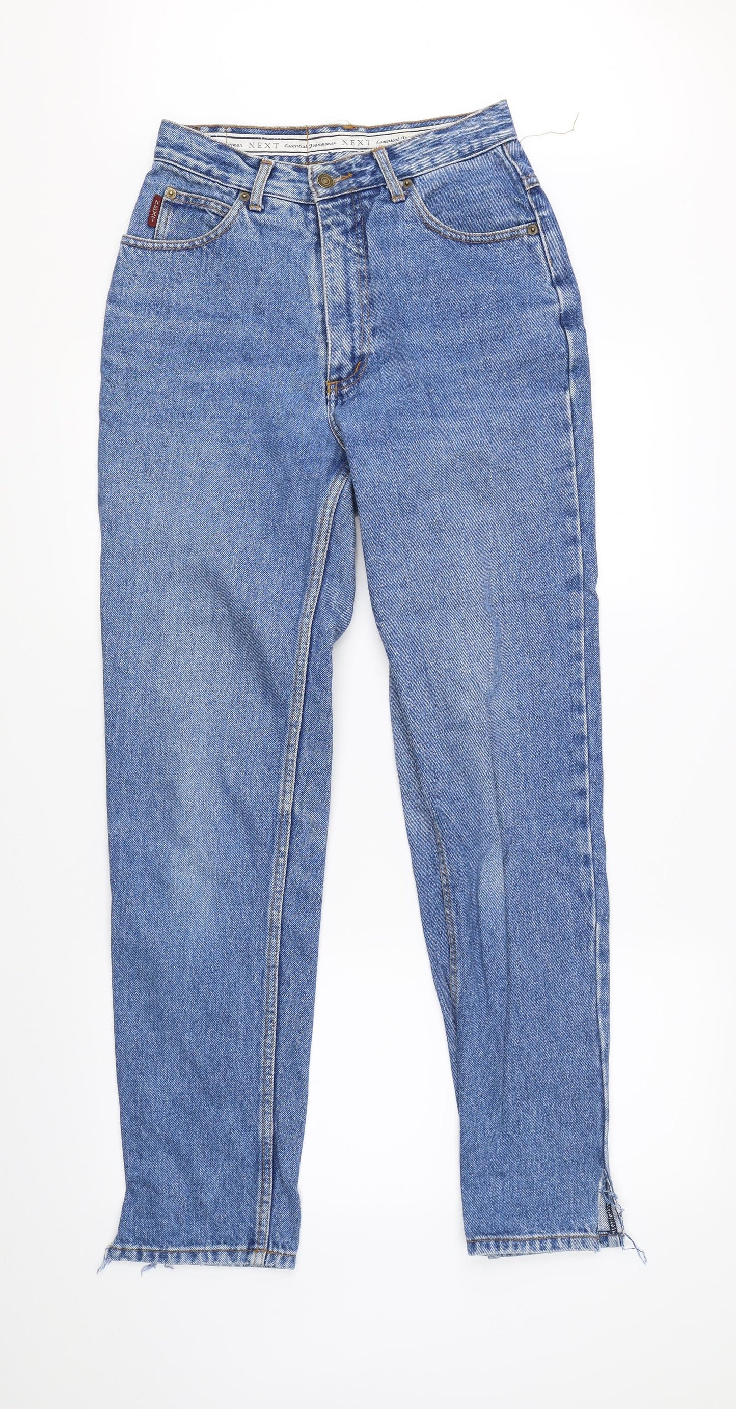 NEXT Womens Blue   Straight Jeans Size 12 L30 in