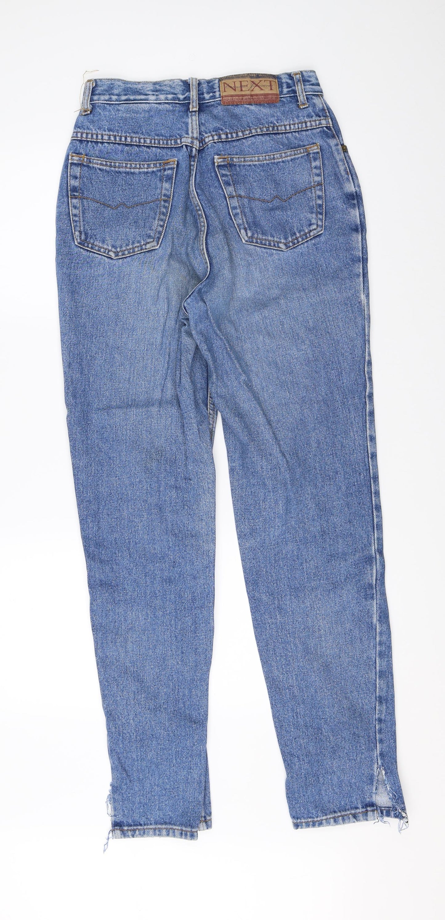 NEXT Womens Blue   Straight Jeans Size 12 L30 in