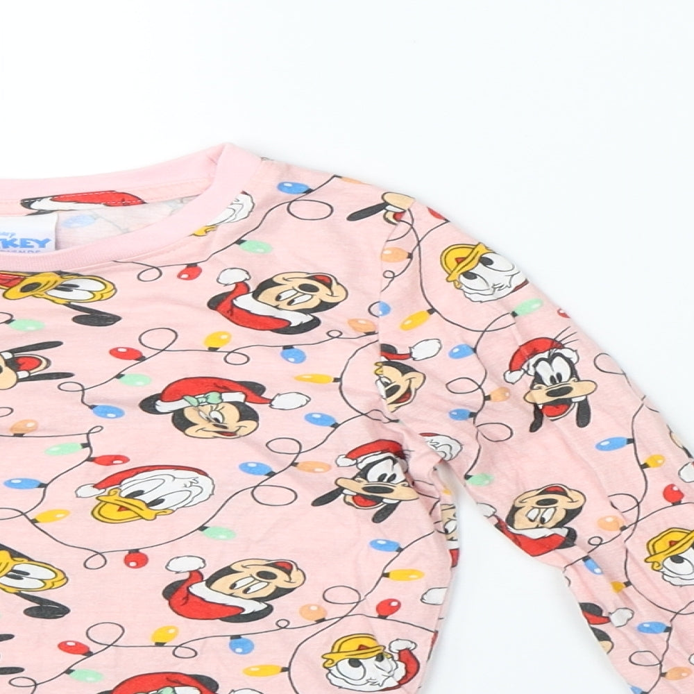 Disney Girls Pink    Pyjama Set Size 4-5 Years  - Disney