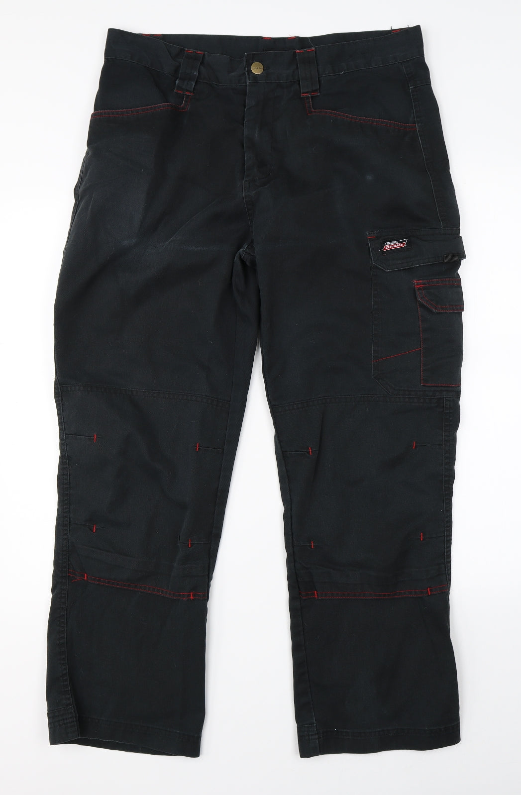 Dickies Mens Black   Carpenter Trousers Size 34 L26 in