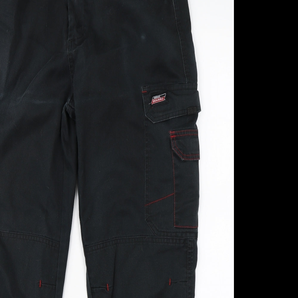 Dickies Mens Black   Carpenter Trousers Size 34 L26 in