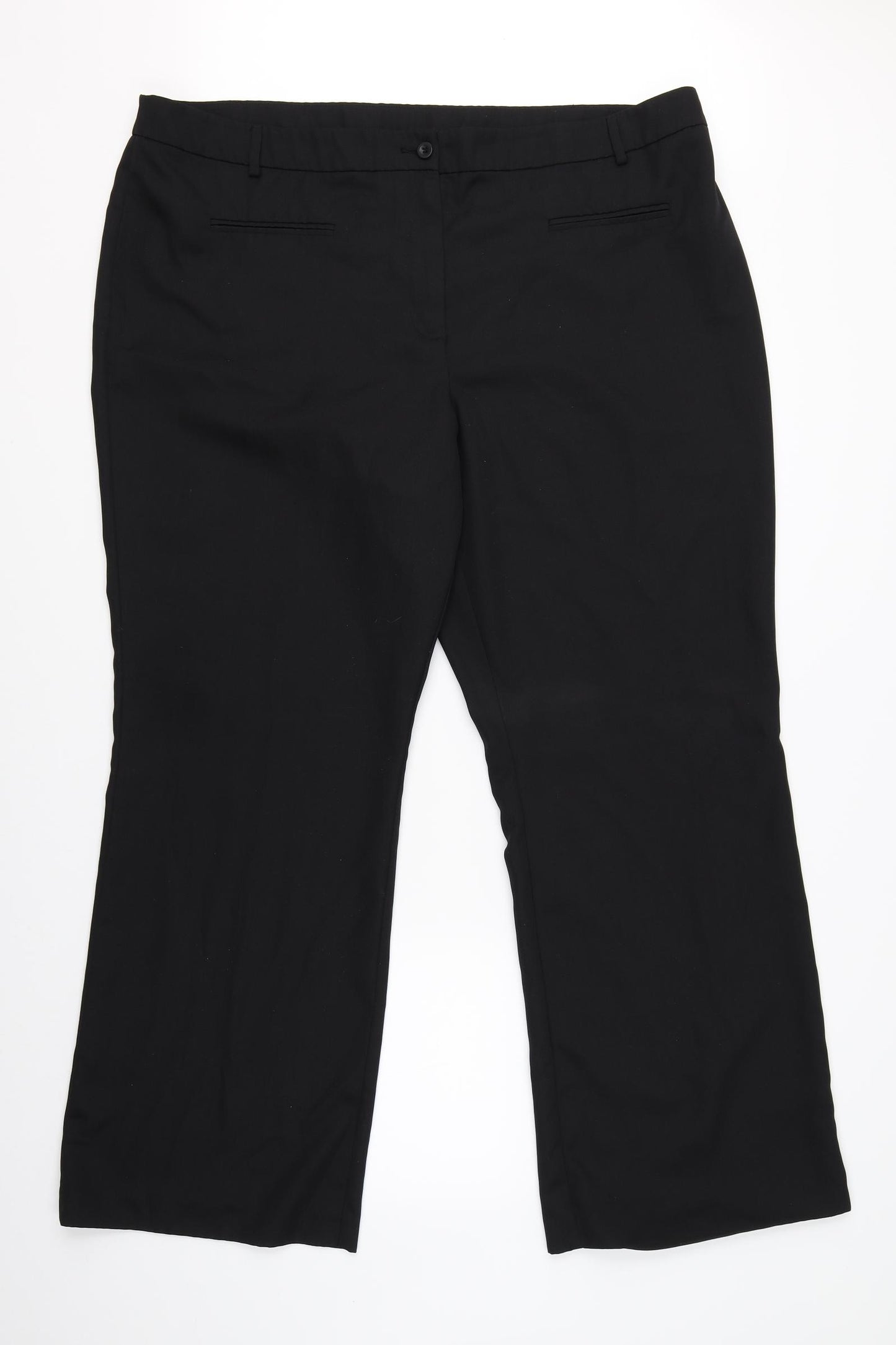 TU Womens Black   Dress Pants Trousers Size 22 L30 in