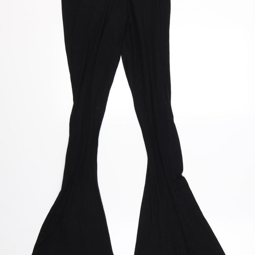Missguided Womens Black   Jogger Leggings Size 8 L32 in