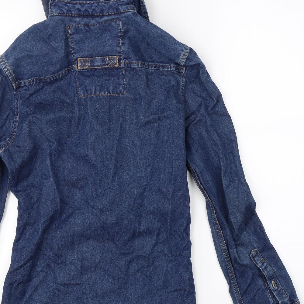 Superdry Mens Blue  Denim Jacket  Size M