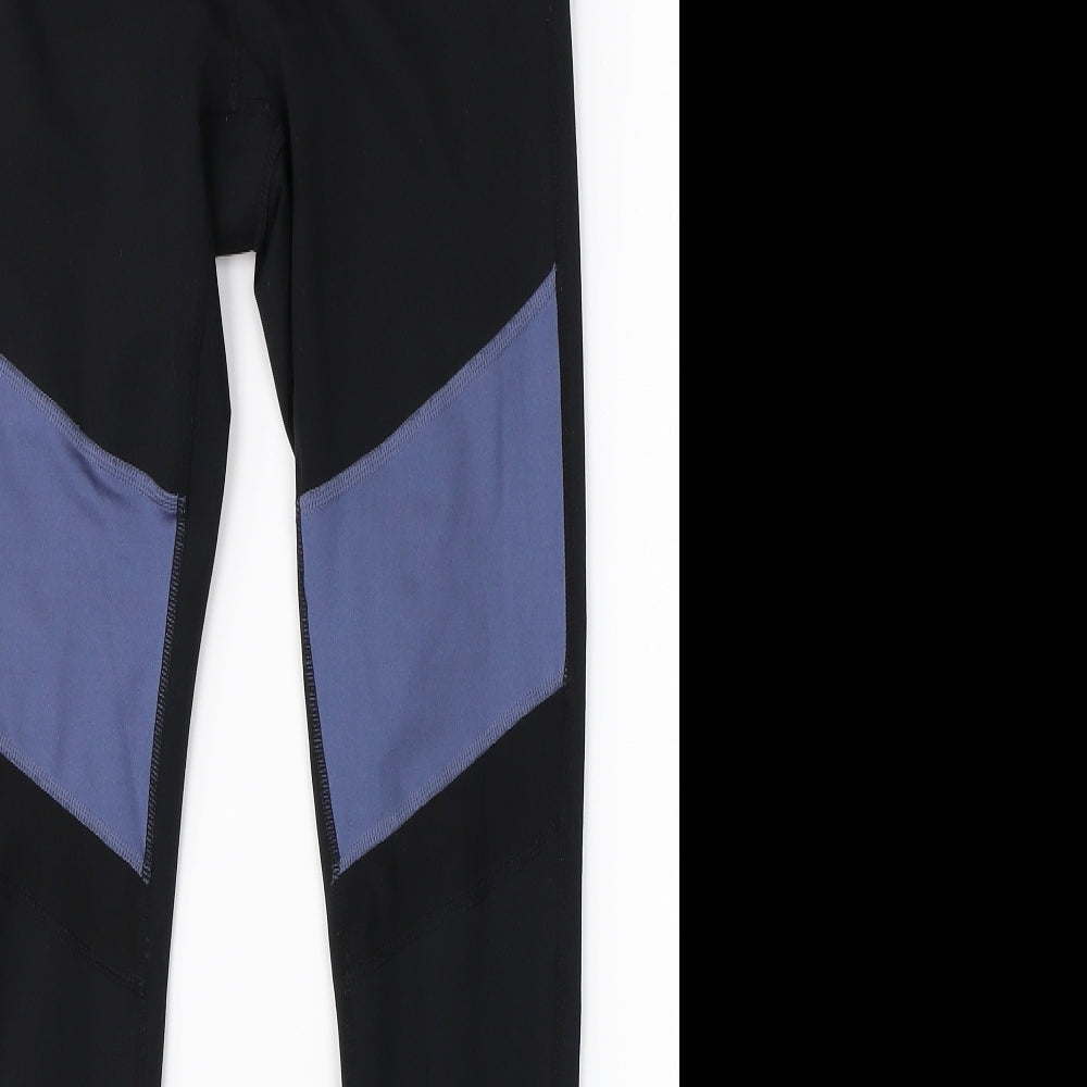 Gaiam Womens Black   Jogger Leggings Size S L26 in
