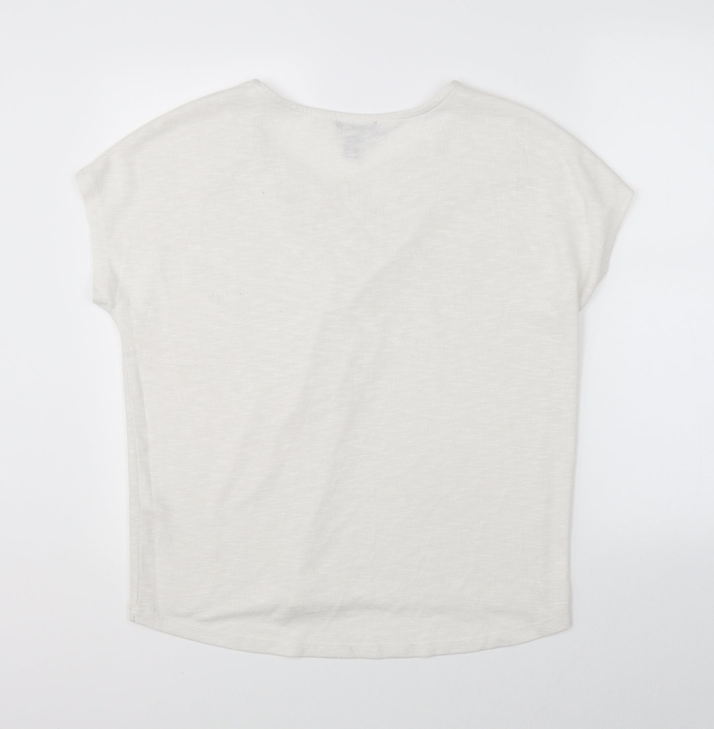 New Look Womens White   Basic Blouse Size M
