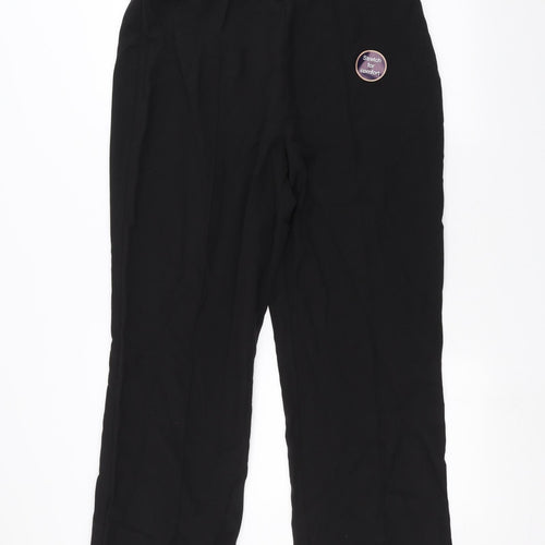 Arista Womens Black   Trousers  Size 12 L25 in