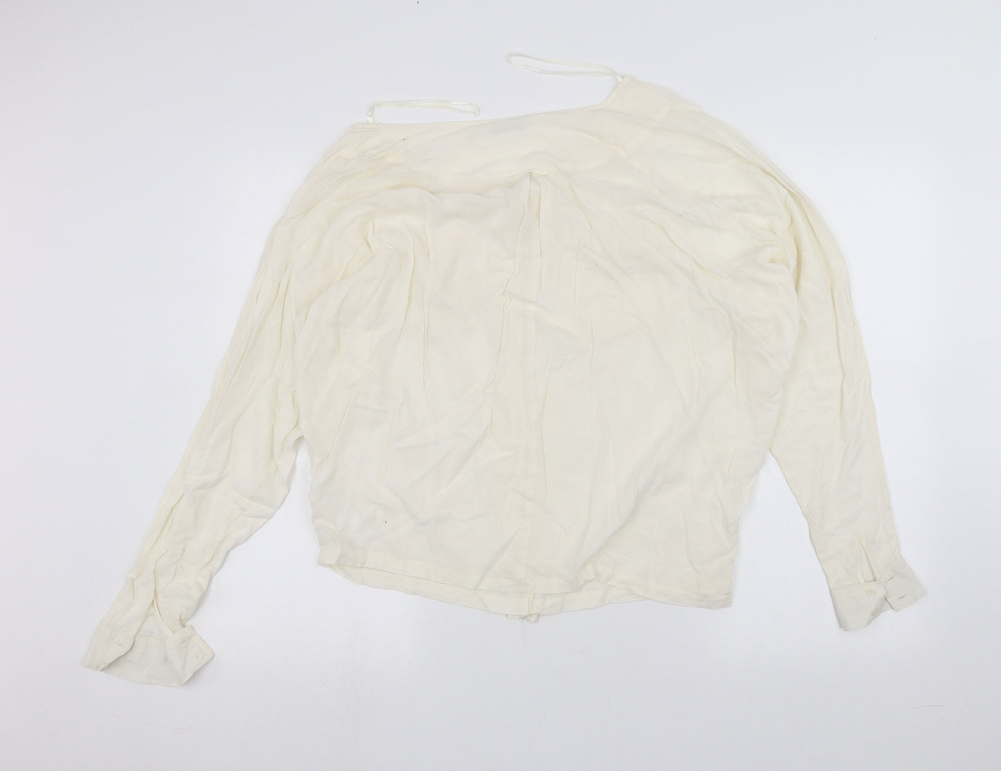 New Look Womens White   Basic T-Shirt Size 8