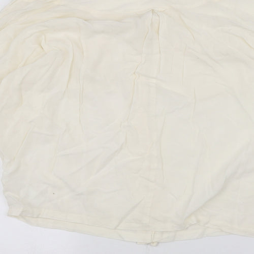 New Look Womens White   Basic T-Shirt Size 8