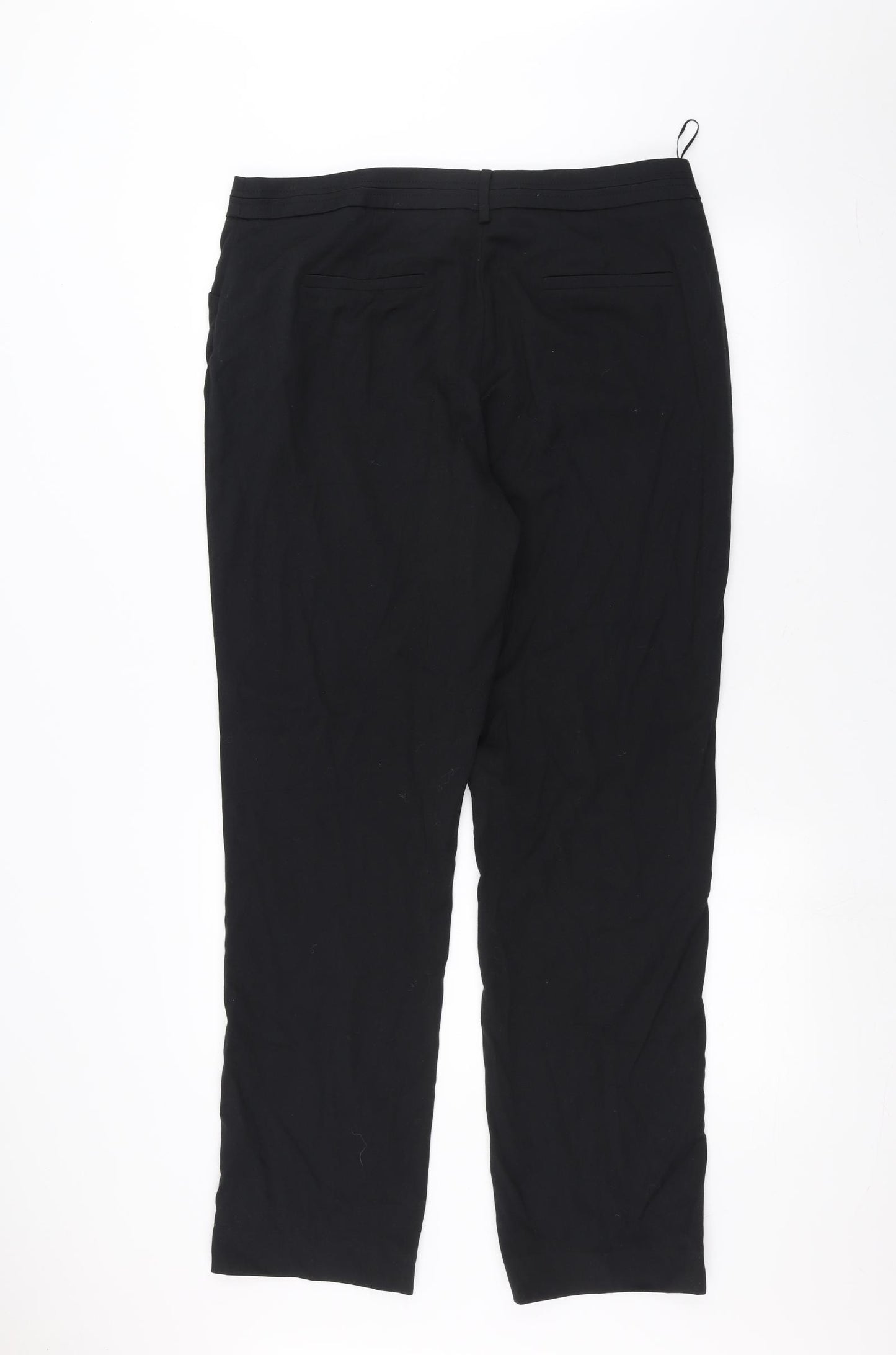 TU Womens Black   Trousers  Size 16 L28 in