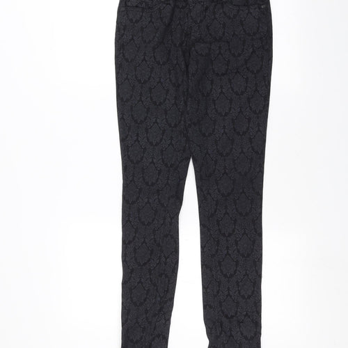 Denim & Co. Womens Black   Skinny Jeans Size 8 L29 in