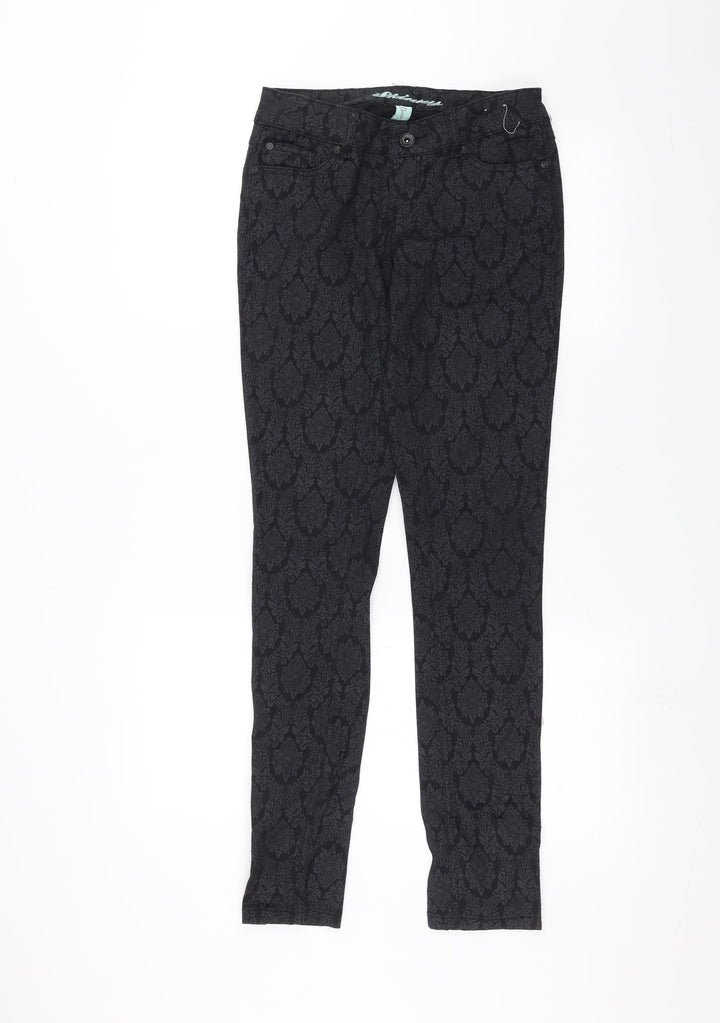 Denim & Co. Womens Black Skinny Jeans Size 8 L29 in