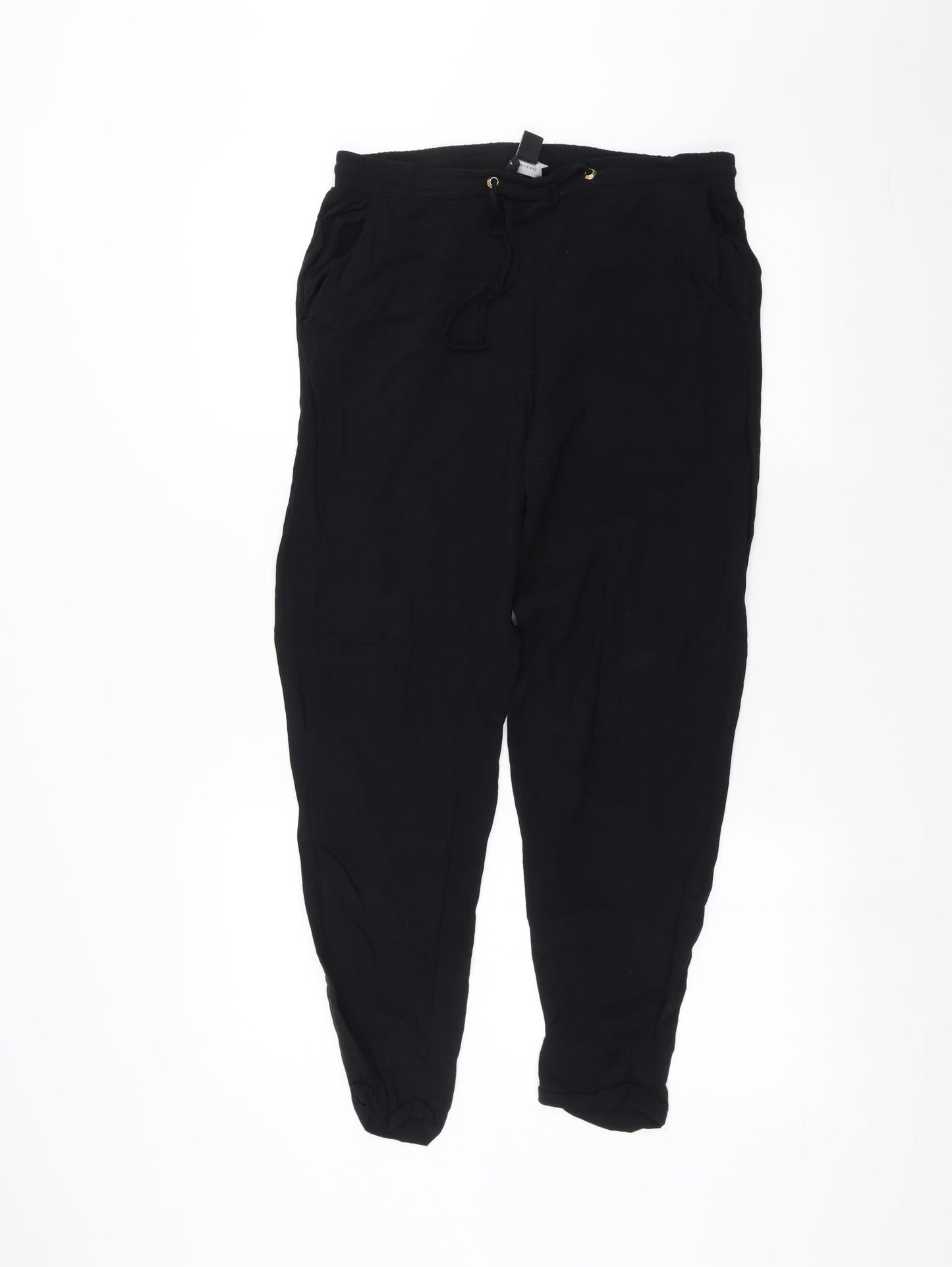 Atmosphere Womens Black   Trousers  Size 10 L23 in