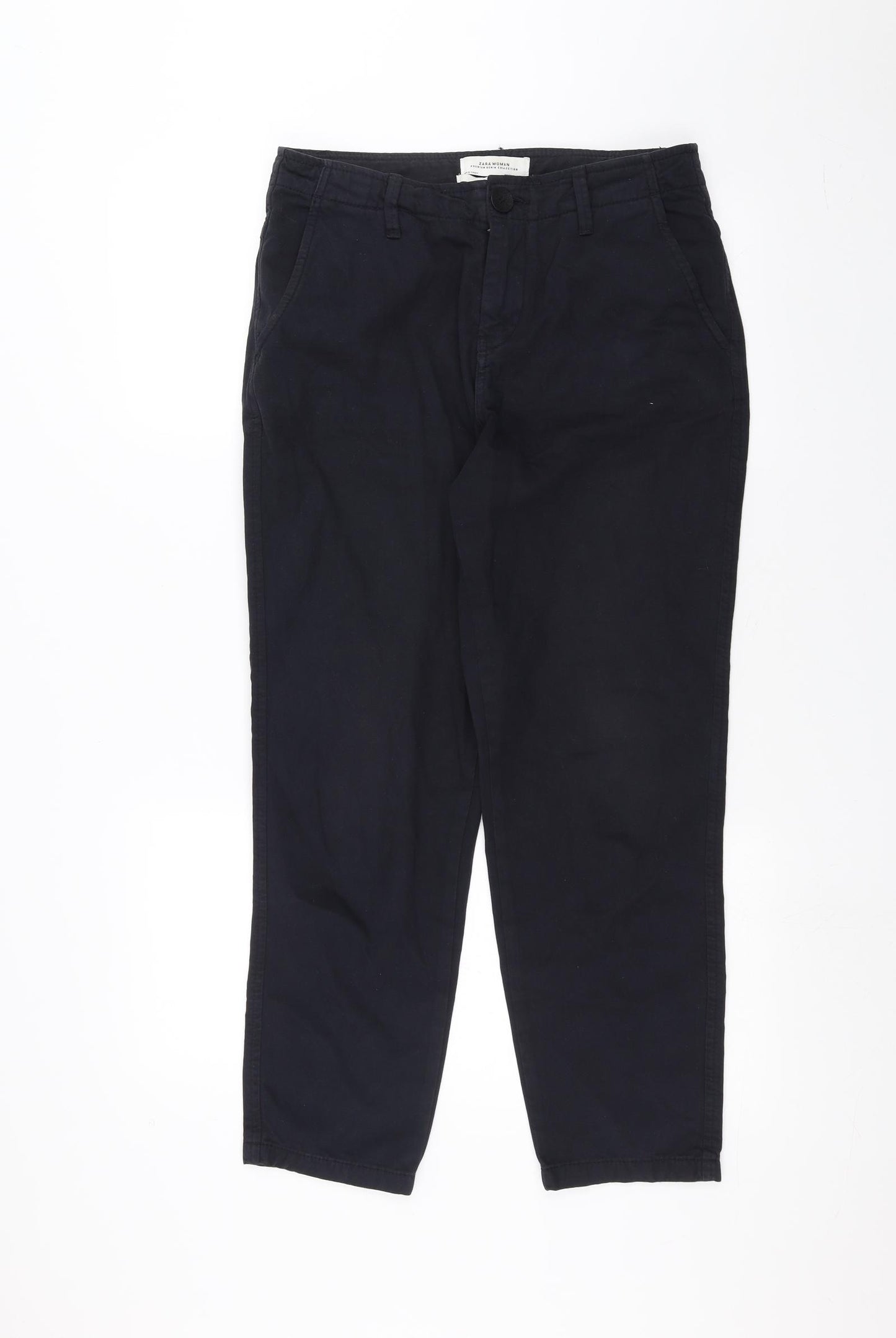 Zara Womens Black   Straight Jeans Size 10 L24 in