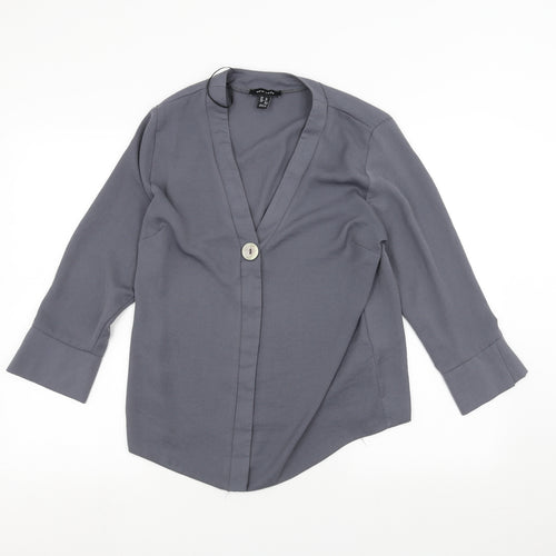 New Look Womens Grey   Jacket Coatigan Size 10