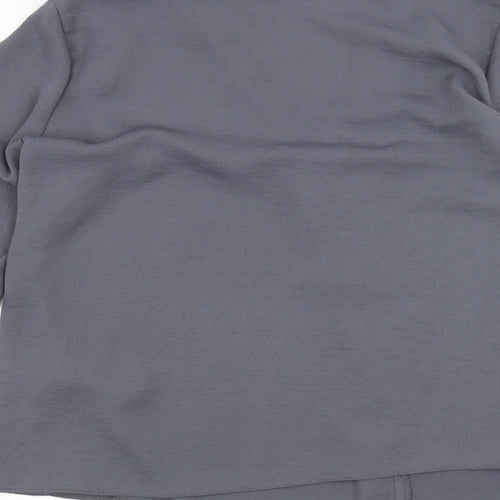 New Look Womens Grey   Jacket Coatigan Size 10