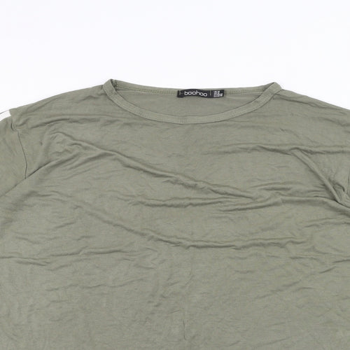 Boohoo Mens Green    T-Shirt Size 14