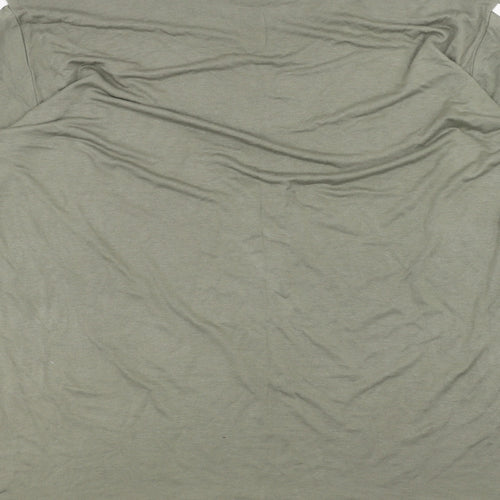 Boohoo Mens Green    T-Shirt Size 14