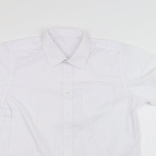 schoolwear Boys White   Basic Button-Up Size 16 Years