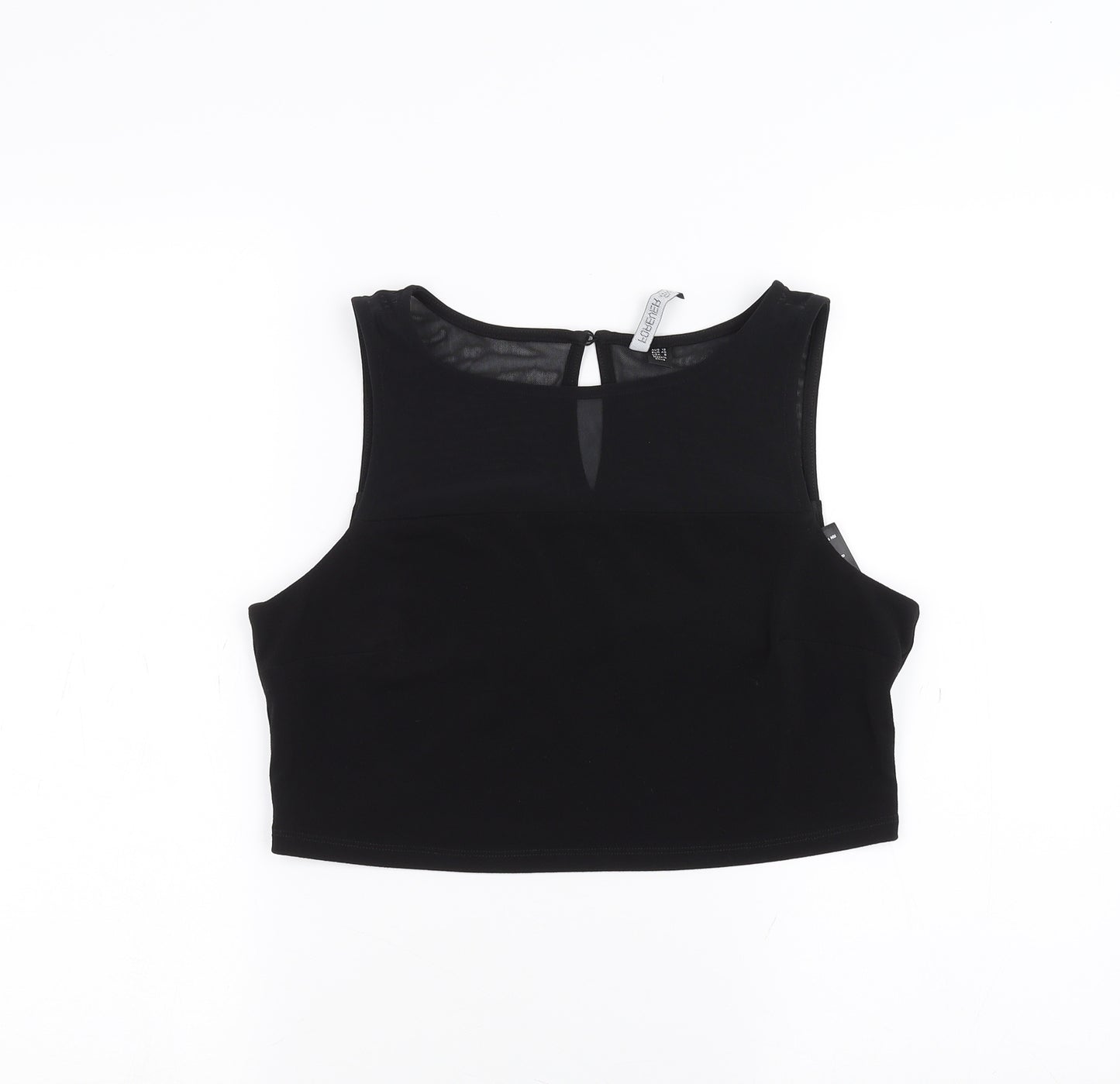 FOREVER 21 Womens Black   Basic T-Shirt Size 12