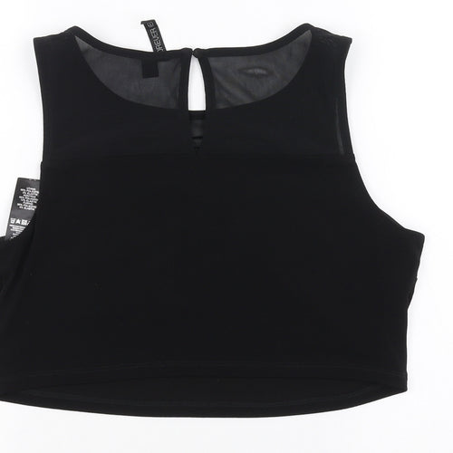 FOREVER 21 Womens Black   Basic T-Shirt Size 12