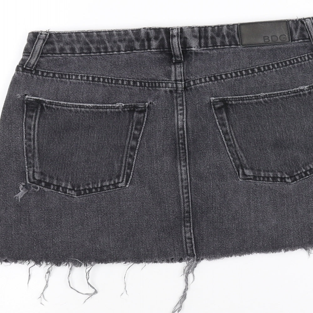 BDG Womens Black   A-Line Skirt Size S