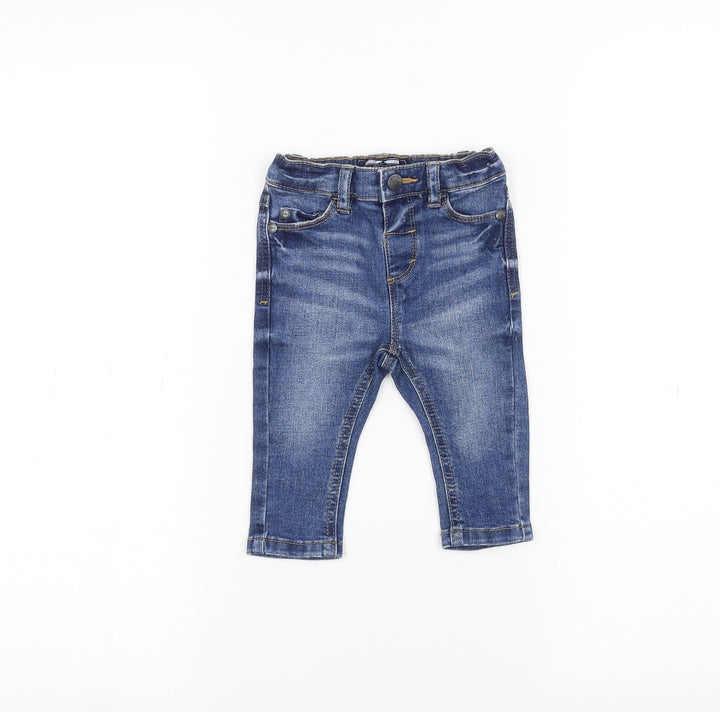 NEXT Baby Blue Snow Pants Jeans Size 3-6 Months