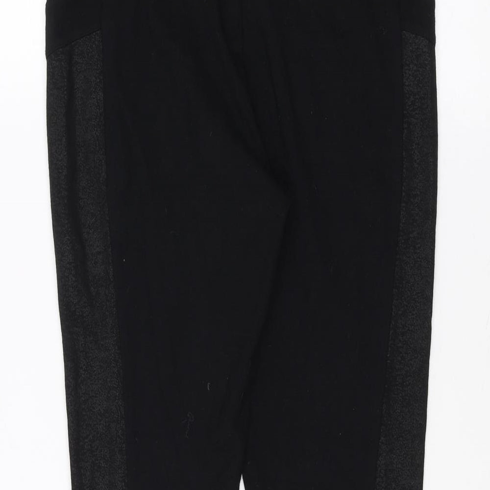 F&F Womens Black   Jogger Leggings Size 14 L24 in