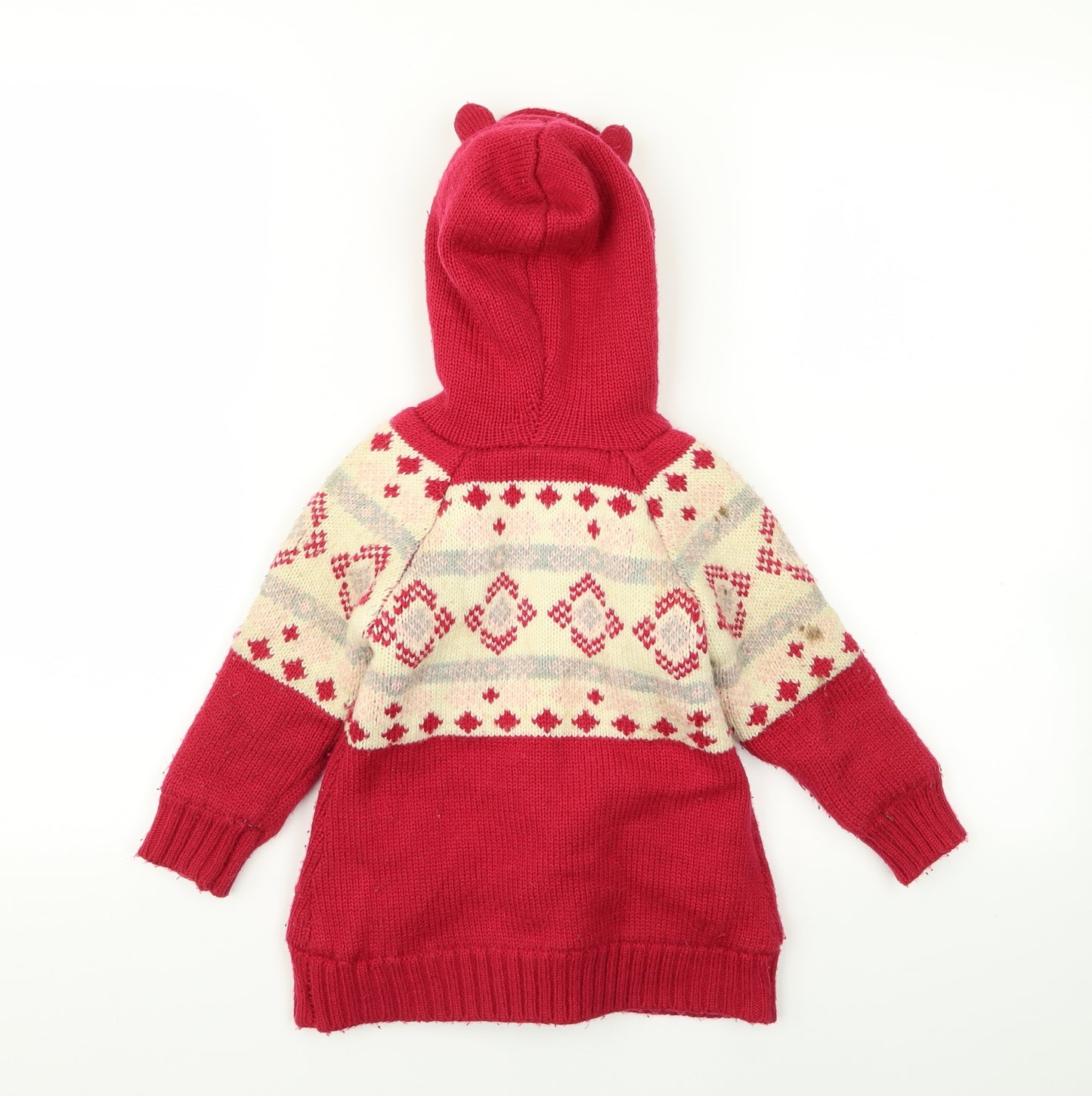 Preworn Baby Red   Jacket  Size 18 Months