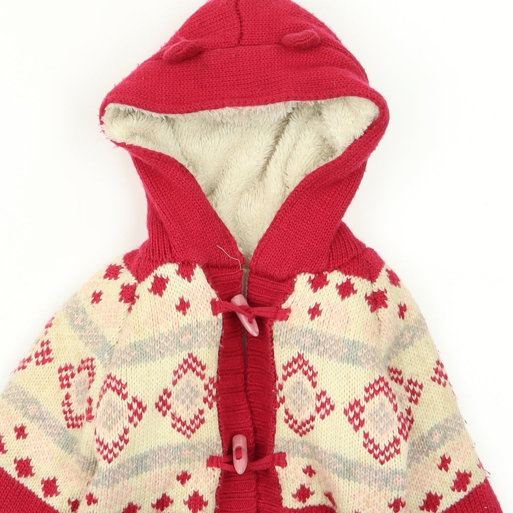 Preworn Baby Red   Jacket  Size 18 Months