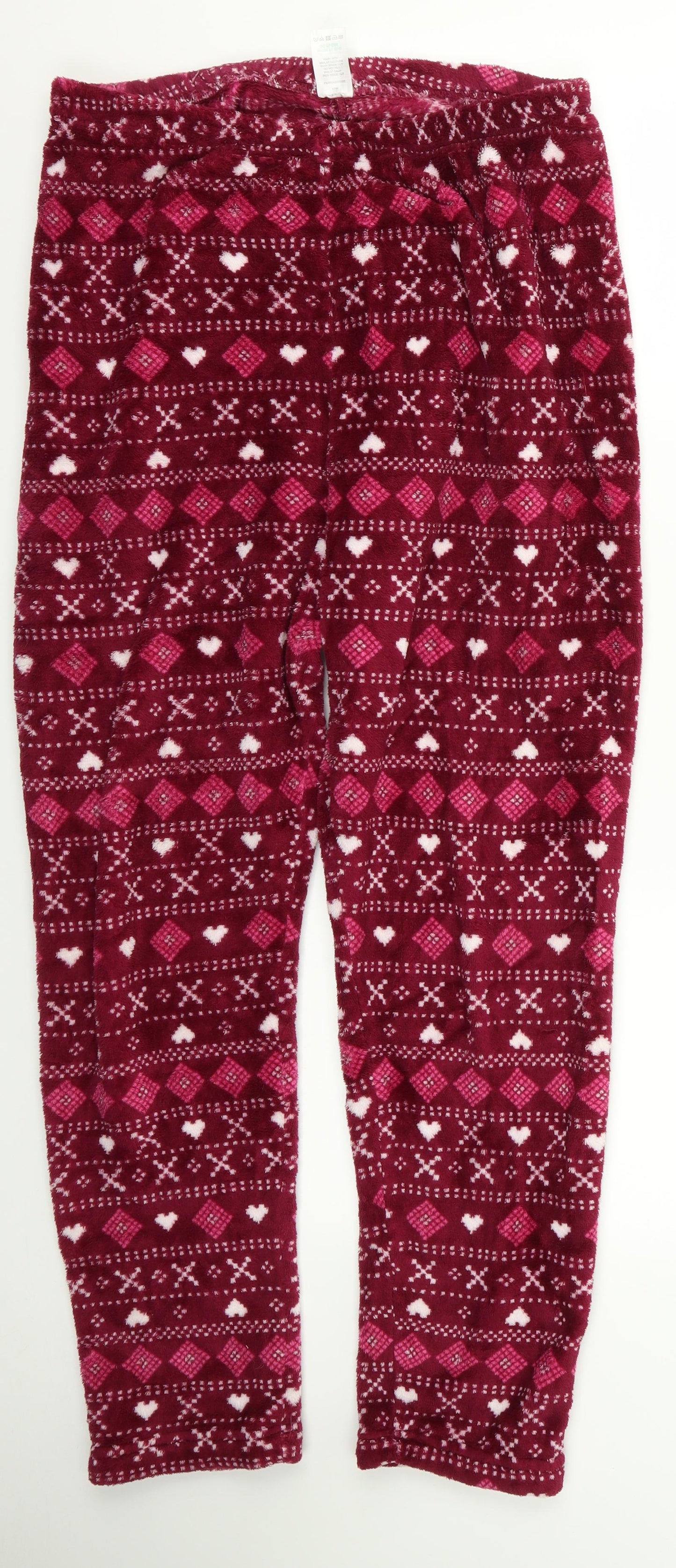 Preworn Womens Red   Trousers  Size 28 L24 in