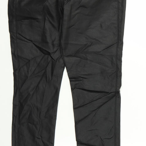 NEXT Womens Black   Trousers  Size 12 L21 in