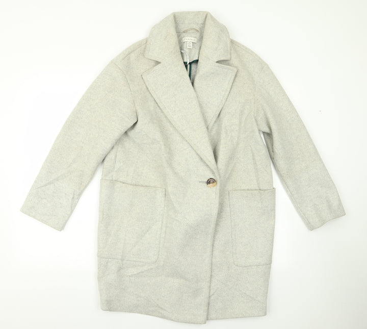 Topshop Womens Grey   Jacket  Size 6