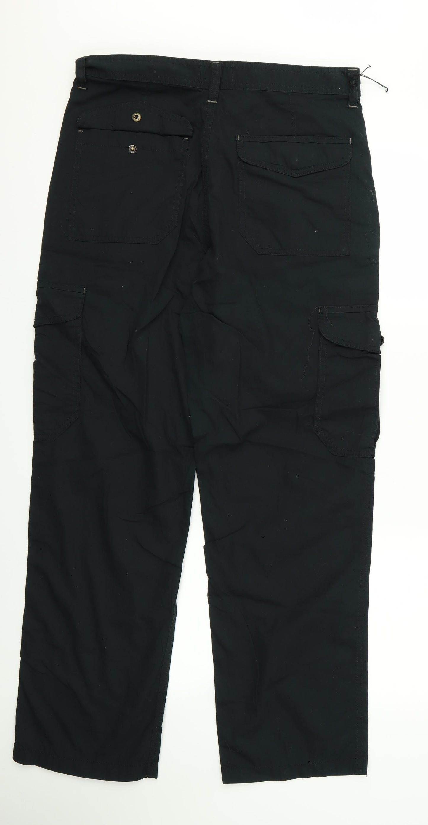 Blue Harbour Mens Black   Trousers  Size XS L26 in