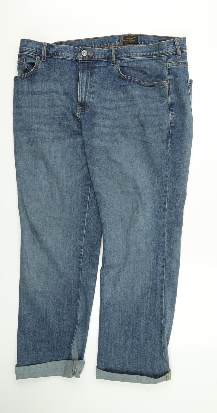 TU Womens Blue Denim Bootcut Jeans Size 38 L32 in