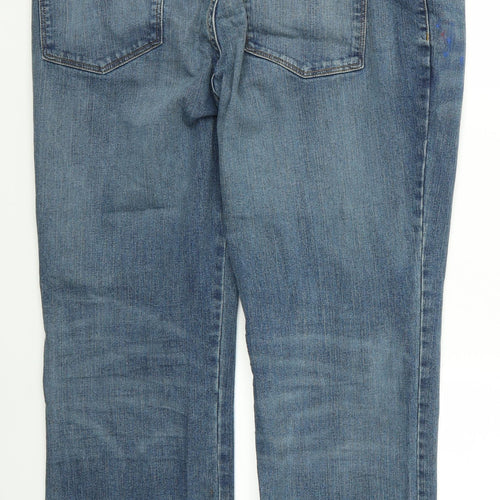 TU Womens Blue  Denim Bootcut Jeans Size 38 L32 in