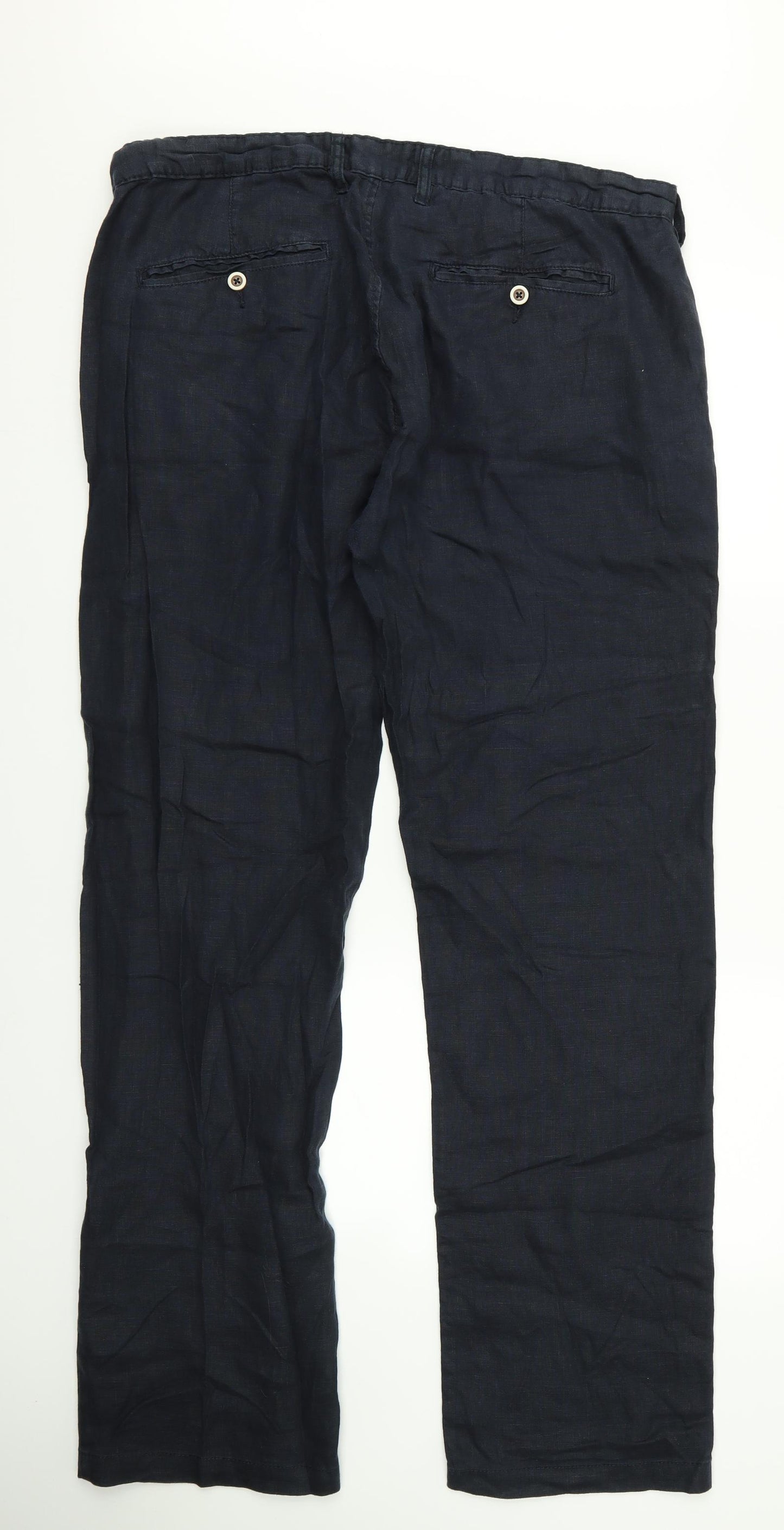 NEXT Womens Brown   Trousers  Size 38 L32 in